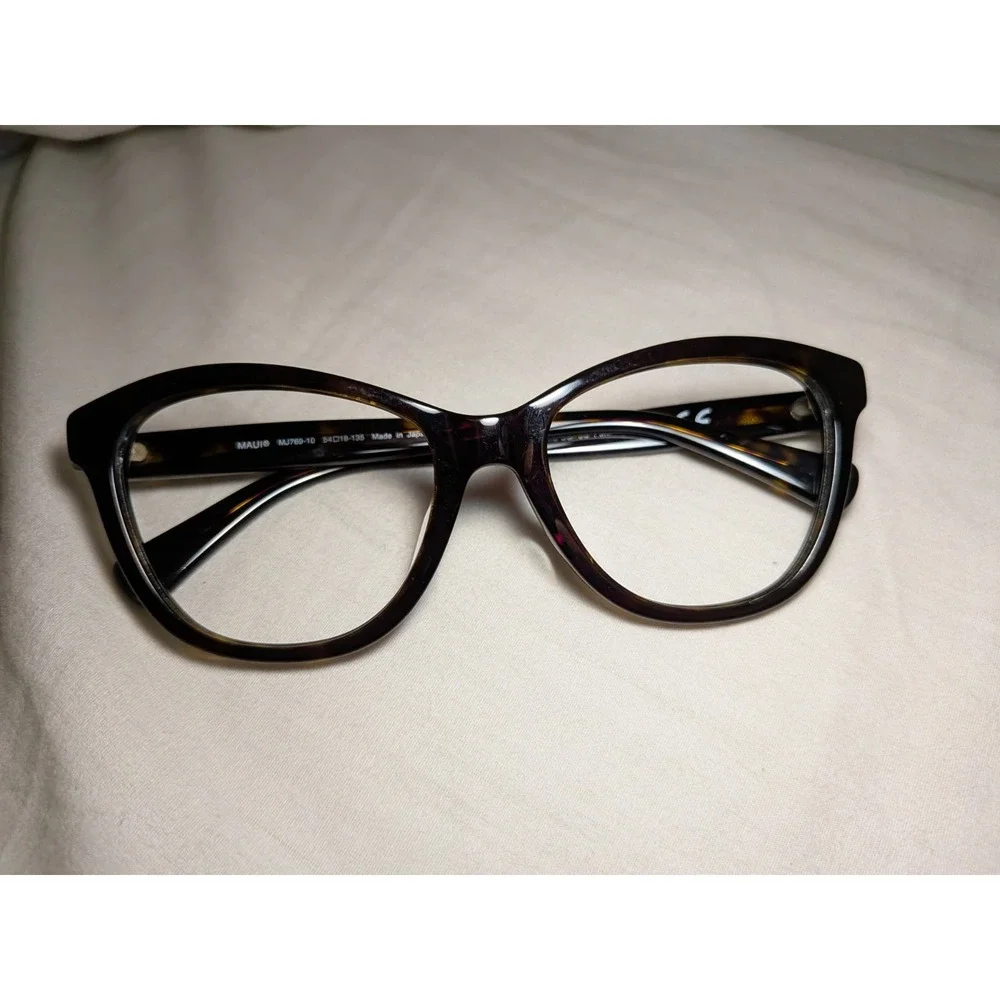Maui Jim Canna Sunglasses MJ 769-10 Dark Tortoise Frames 54-18-135